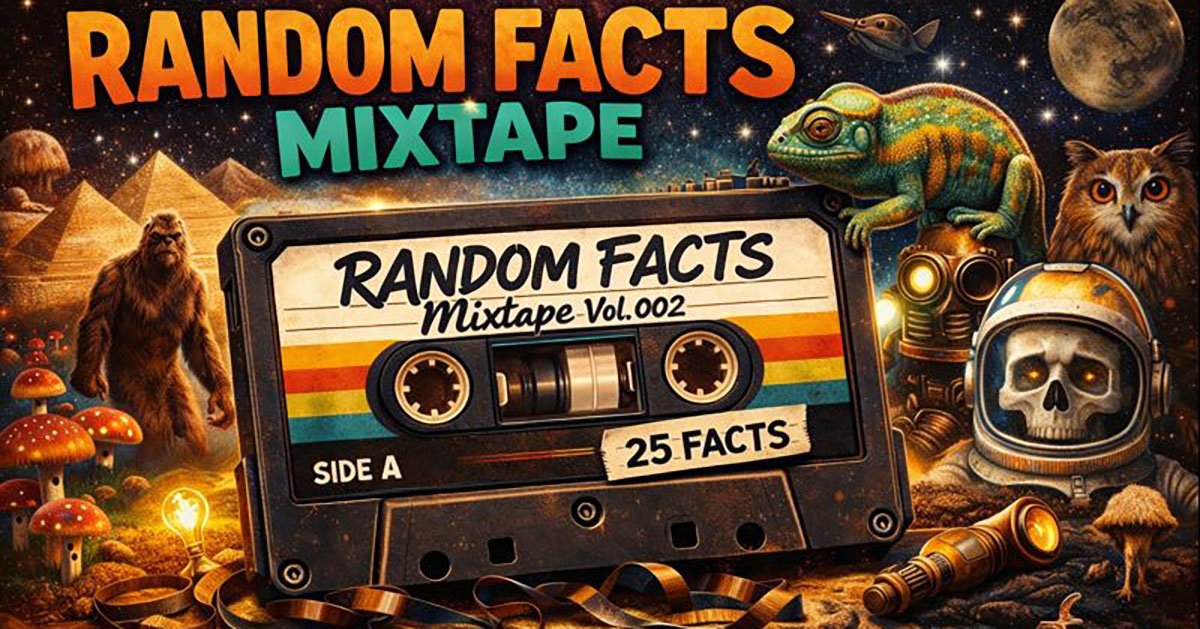 Random Facte Random Facts Mixtape Vol. 002 – 25 Facts for the Chronically Curious ...
